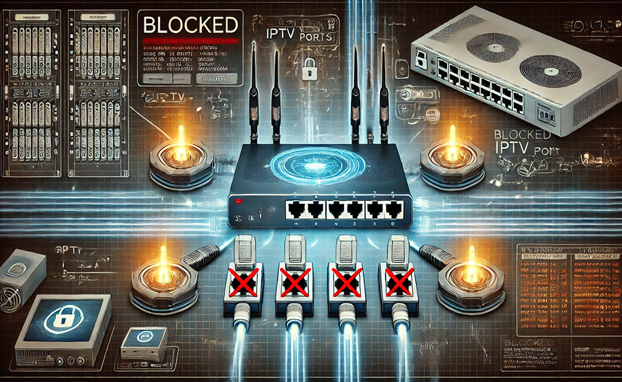 Minimizing Downtime by Efficiently Unblocking IPTV Ports