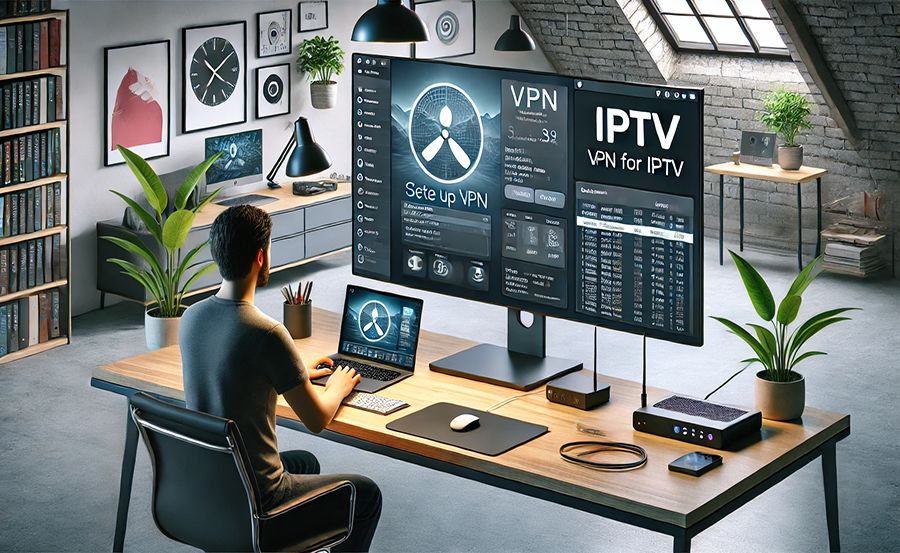 Carefree Streaming: IPTV with VPN Security for Linux